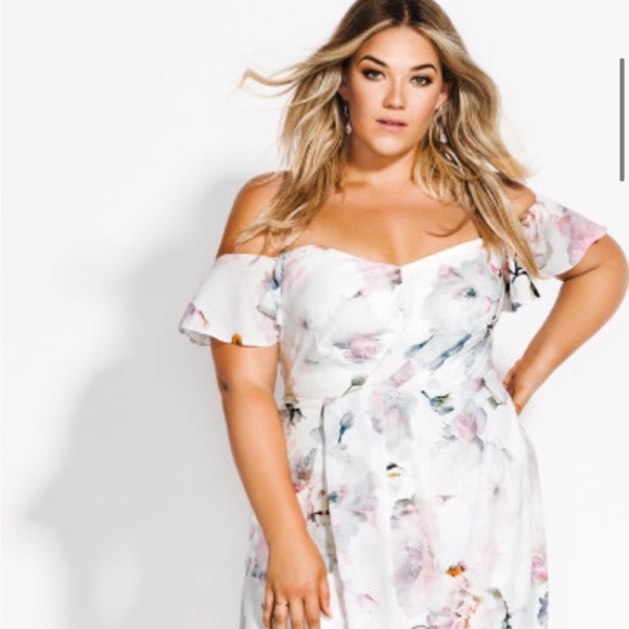 City Chic Heartbreaker Floral Dress - Picture 4 of 5